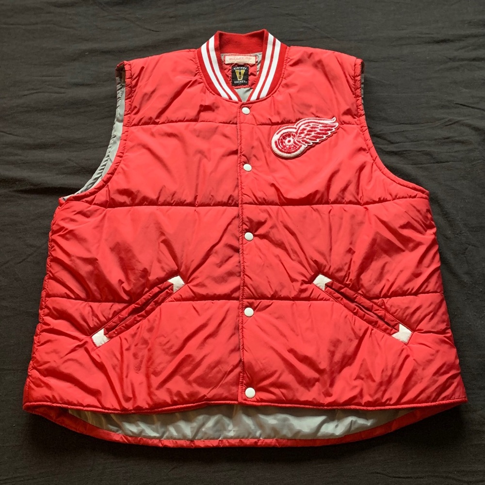 Mitchell and Ness Detroit Red Wings vest